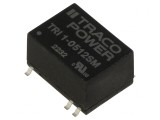 Convertor DC/DC 1W 5V-12V 84mA SMD14 TRI 1-0512SM