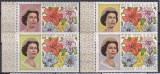 DB1 Ins. Cook Flori 1968 4 v. MNH