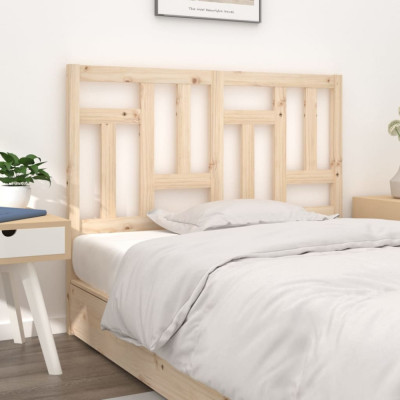 Tăblie de pat, 205,5x4x100 cm, lemn masiv de pin foto