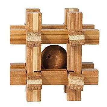 Joc logic IQ 3D Puzzle Box with ball, Fridolin foto