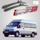 Cumpara ieftin Ștergătoare Ford Transit MK6 V184 Van 2000-2006 | Set Față Flat &ndash; TeamCar&reg;