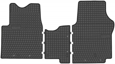Covorase Presuri interior cauciuc Premium dedicate Opel Vivaro III 2014-2019 foto