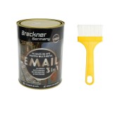 Vopsea Email Anticoroziva 3 &icirc;n 1 Breckner Germany Gri Antracit RAL 7016 2kg Pe Baza de Apa Aplicare Direct Pe Rugina