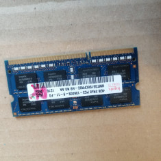 HMT351S6CFR8C-H9 - SK Hynix 1x 4GB DDR3-1333 SODIMM PC3-10600S Dual Rank channel