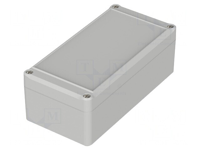 Carcasă universală 80x160x57mm gri IP65 EUROMAS II