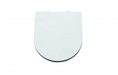 Gala marina Capac WC cu soft-close, alb, 45 x 6 x 38 cm - RESIGILAT foto