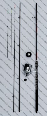 SET FEEDER Lanseta DIAMANT ZHJ 3,30m + Mulineta FL VENETO XF5000 Long Cast foto