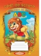 Caiet de scriere cu litere de tipar foto