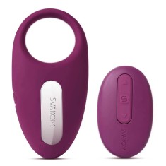 Winni Violet - Inel Penis cu Vibra?ii, Telecomanda Inteligenta, 25 Frecven?e foto