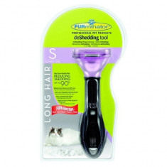 Trimmer profesional Furminator - pisici &amp;lt; 4 kg cu blana lunga foto