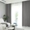 Draperie din catifea blackout cu rejansa transparenta cu ate pentru galerie, Madison, 150x265 cm, densitate 700 g/ml, Tapa, 1 buc