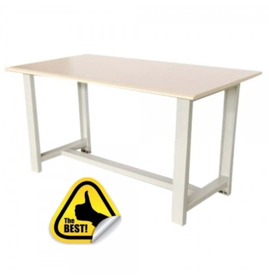 BANC DE LUCRU L1500, 1500x800x840 mm (LxlxH), blat rezistent MDF, Extra foto