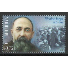 Moldova 2021 Mi 1165 MNH - 150 de ani de la nasterea lui Nicolae Iorga