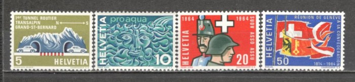 Elvetia.1964 Aniversari si evenimente SH.50
