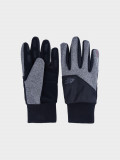 Mănuși softshell Touch Screen unisex - gri, 4F Sportswear