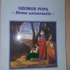 George Popa, homo universalis- Vasile Diacon