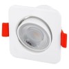 Spot LED Heda patrat incastrabil 8W 50W 640lm lumina naturala 4000K 60 grade