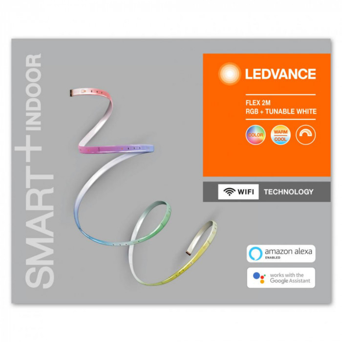 Banda LED RGB inteligenta Ledvance SMART+ Wifi FLEX MULTICOLOR, 8.5W, 220-240V,