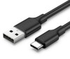 CABLU alimentare si date Ugreen, &quot;US287&quot;, Fast Charging Data Cable pt. smartphone, USB 2.0 la USB Type-C 5V/2A, 0.5m, negru &quot;60115&quot; (timbru verde 0.08
