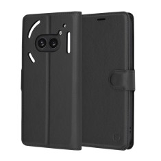 Techsuit - Leather Folio - Nothing Phone (2a) / (2a) Plus - Black foto