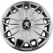 Capace roti Peugeot r15 la set de 4 bucati cod 338