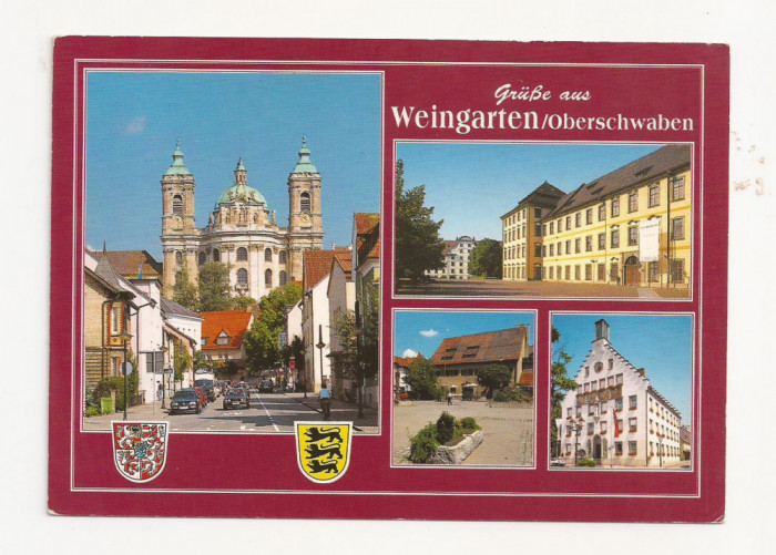 SG11- Carte Postala - Germania- Weingarten, Oberschwaben, circulata 2001