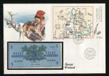 y099 FINLANDA 5 MARKKAA 1963 IN PLIC SPECIAL DE PREZENTARE HELSINKI timbrat 16.10.1985 prima zi de emisiune NECIRCULATA SUPERBA