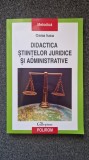 DIDACTICA STIINTELOR JURIDICE - Oana Iucu