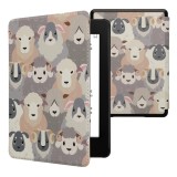 Husa Kwmobile pentru Amazon Kindle Paperwhite 11, Multicolor, Piele ecologica, KWM000017FL023C