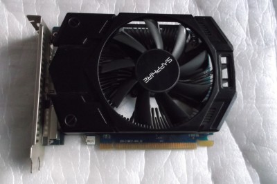 Placa video Sapphire Radeon R7 250X 2GB GDDR5 128-bit bonus cablu Hdmi foto