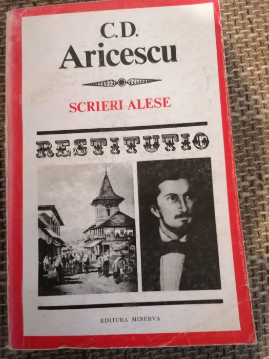 C. D. Aricescu Scrieri alese