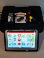 Oferta Kit Tester Diagnoza Auto LAUNCH V+ Easydiag &amp; Tableta Thoughbook Panasonic Cf20 I5, 8/256 Gb, Service Auto: Diagnoza, Programari, Limba Romana