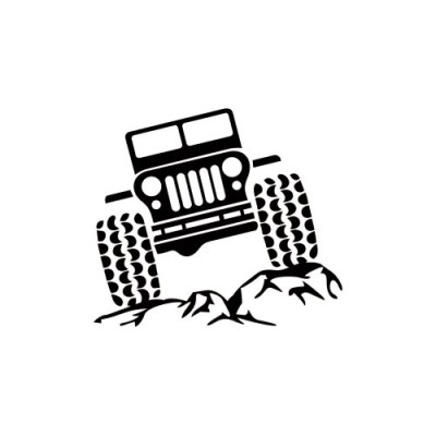 Abtibild &amp;quot;VEHICUL 4x4&amp;quot; diverse culori Cod: J108-13 Automotive TrustedCars foto