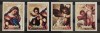 BC635, Aitutaki 1989, serie picturi, Craciun, Nestampilat