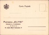 HST A871 Carte poștală tipizată Parfumeria Elitei Sinaia interbelică