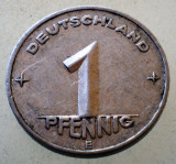 1.969 GERMANIA RDG DDR 1 PFENNIG 1953 E MULDENH&Uuml;TTEN, Europa, Aluminiu