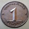 1.969 GERMANIA RDG DDR 1 PFENNIG 1953 E MULDENH&Uuml;TTEN