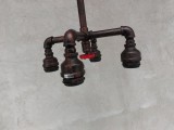 Lampa de perete, lampa metal, tava, steampunk, nou