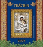 ROMANIA 2023 CRACIUN Colita dantelata LP.2443a MNH**