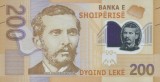 Bancnota Albania 200 Leke 2017 - PNew UNC ( polimer - vezi descriere )