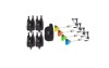 Set 4 senzori cu statie, cu snagbar fix si Set 4 swingere, cu iluminare color, EAST SHARK