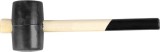 Ciocan de cauciuc Strend Pro HM222 680 g, 300 mm, maner din lemn