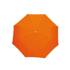Umbrela buzunar 98 cm, maner cu agatatoare, portocaliu, Everestus, UB36TT, aluminiu, fibra de sticla, poliester, saculet inclus foto
