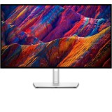 Monitor LED IPS Dell 27 4K UHD, 60Hz, 5ms, 99% sRGB, color gamut, HDMI, Display Port, USB, USB-C, Pivot, U2723QE