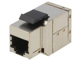 Adaptor Soclu Keystone Ecranat Cat 6a 8p8c Drept, Logilink