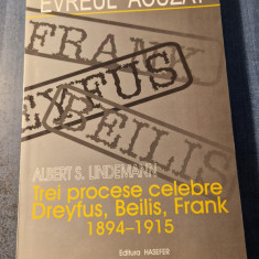 Evreul acuzat trei procese celebre Dreyfus Beilis Frank Albert S. Lindemann