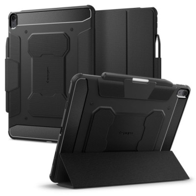 Husa pentru iPad Air 13 (2024) - Spigen Rugged Armor Pro - Black foto