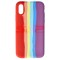 Toc silicon High Copy Rainbow Apple iPhone X No.01