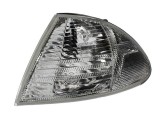 Lampa semnalizare fata Bmw Seria 3 (E46), Sedan/Combi, 06.1998-09.2001, fata, Stanga, PY21W; alb; cu suport becuri, TYC, Aftermarket