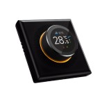 Termostat inteligent de ambient pentru centrala BIRAI&reg; Design modern Smart Controlat Prin Internet/Smartphone WI-FI Aplicatia Tuya Programare Saptaman